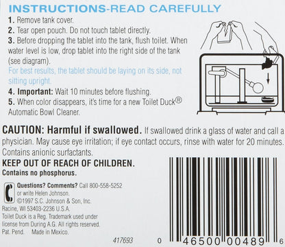 TOILET DUCK AUTO BLUE LQ 12X1.7OZ