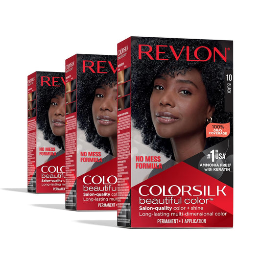 REVLON COLORSILK 10 BLK HC 1CT