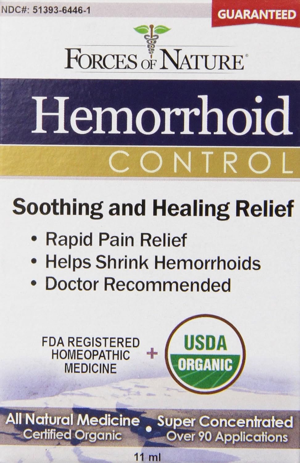 FORCES OF NATURE HEMORRHOID CNTRL,OG2,X-ST
