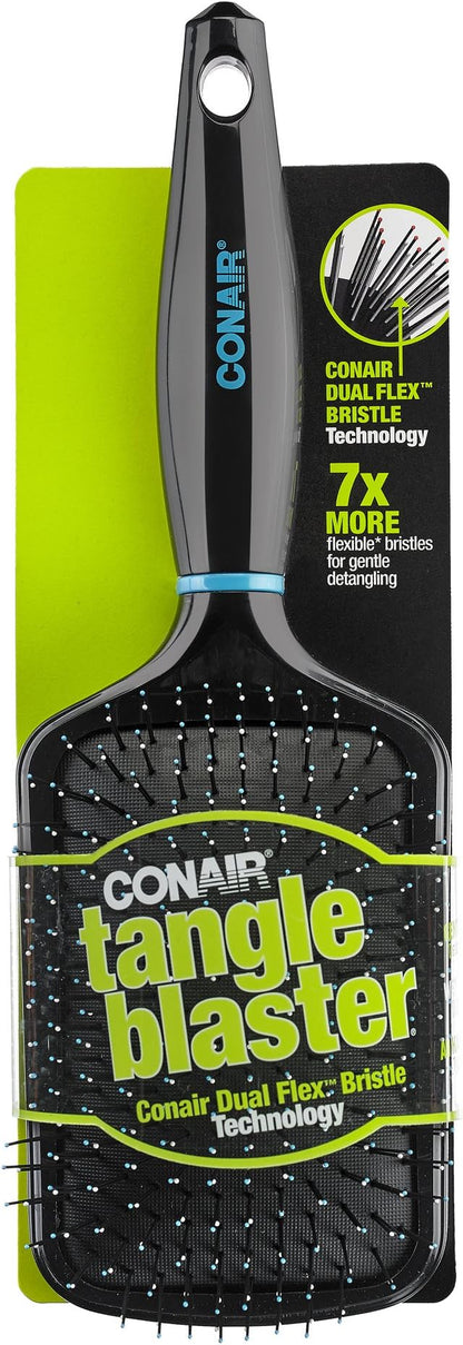 CONAIR Tangle Pro Detangler Small Wood Cushion Hair Brush