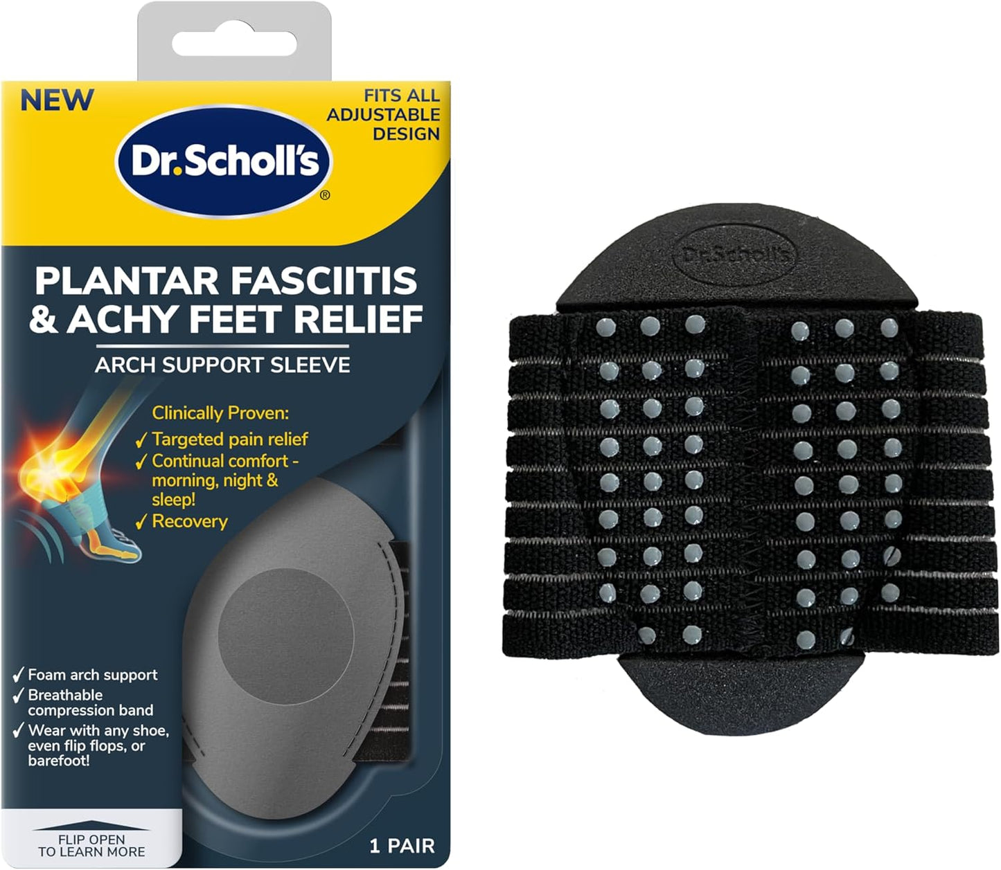 PLANTAR FASCIITIS PAIN SB 4-1% 8