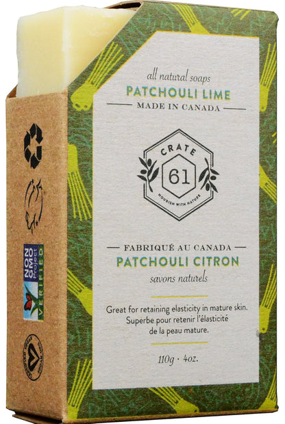 CRATE 61 BAR SOAP,LEMONGRASS