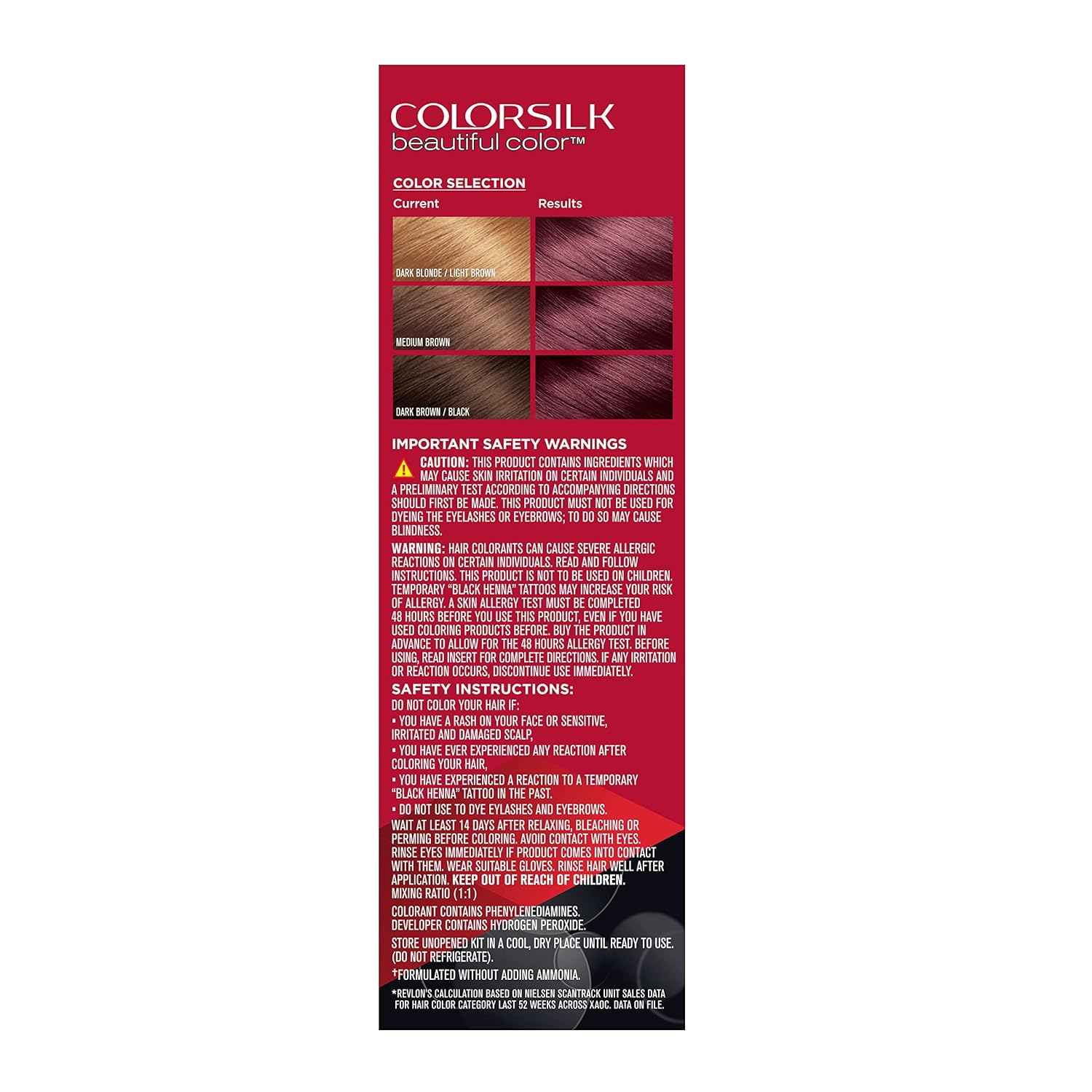 COLORSILK BEAUT COLR KT 42MD AUB