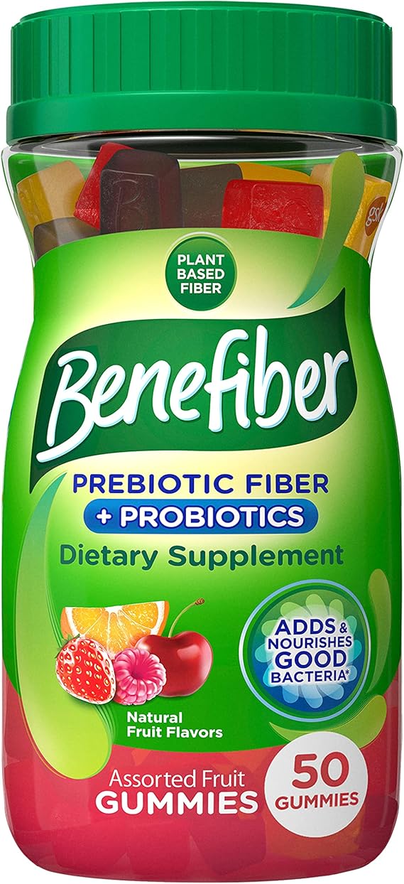 GNP DIGESTIVE HLTH PREBIO FIBER GMY 72CT