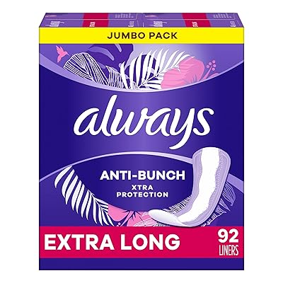 ALWAYS XTRA PROT ANTIBUNCH LNR PAD 6X60