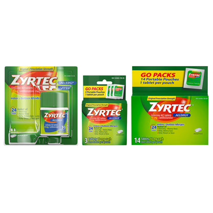 ZYRTEC ALLERGY TB 10MG 60 24HR