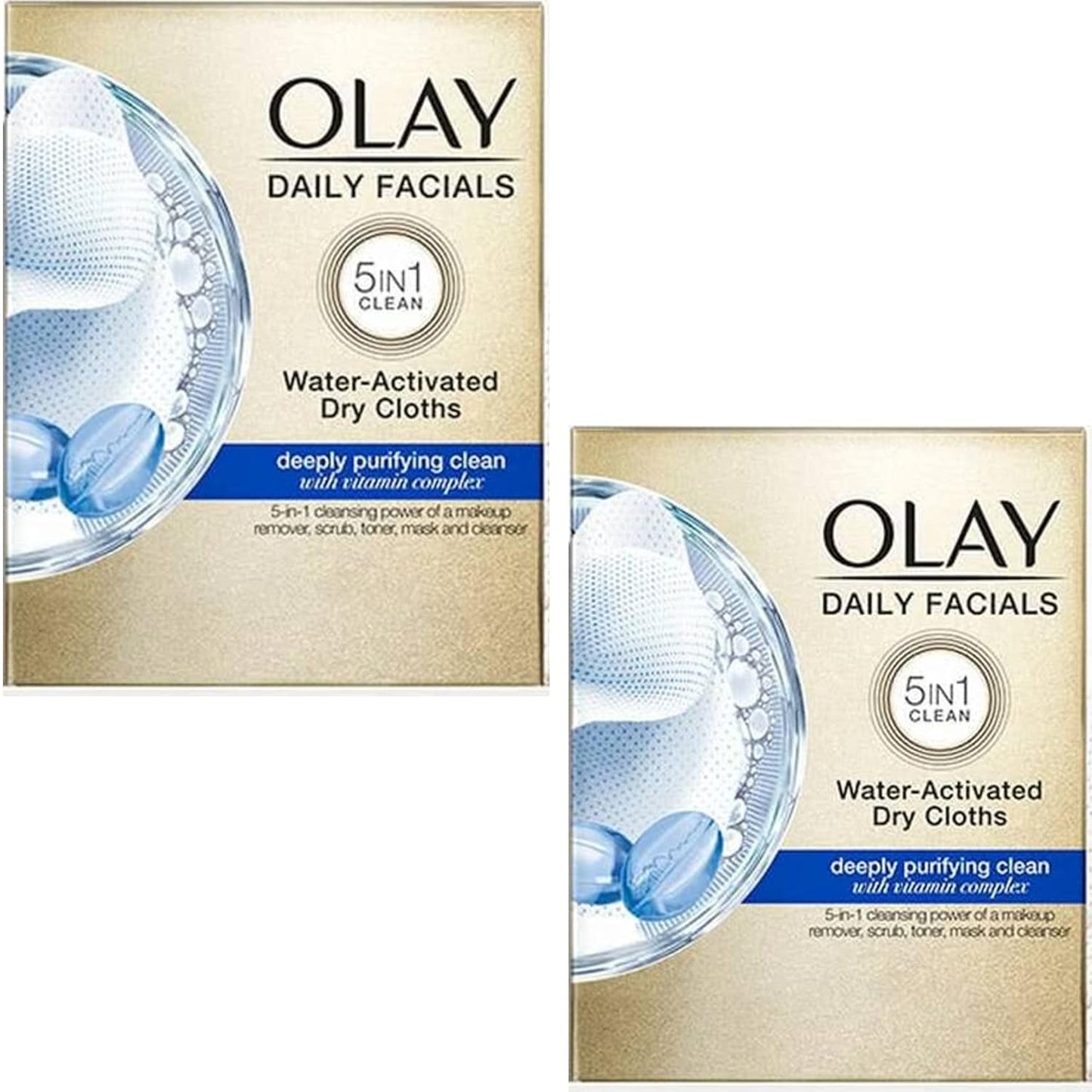 OLAY 2IN1 CLOTH COMBO/OILY 33CT