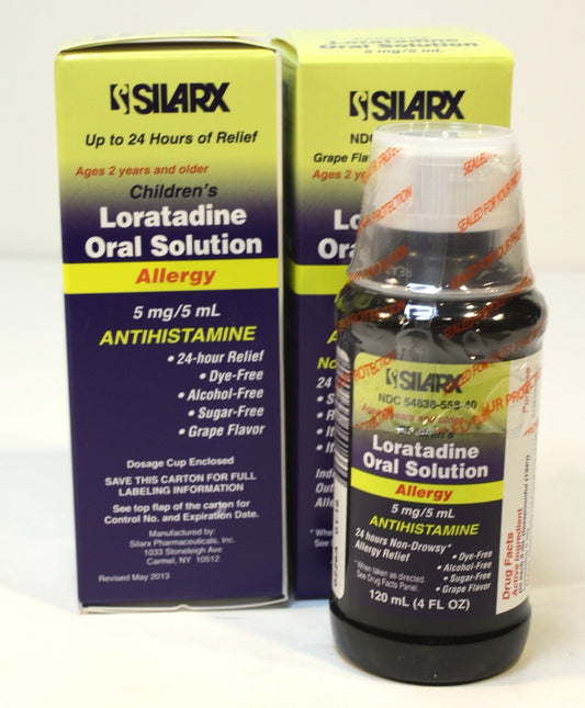 LORATADINE 5MG-5ML SOL 120 ML