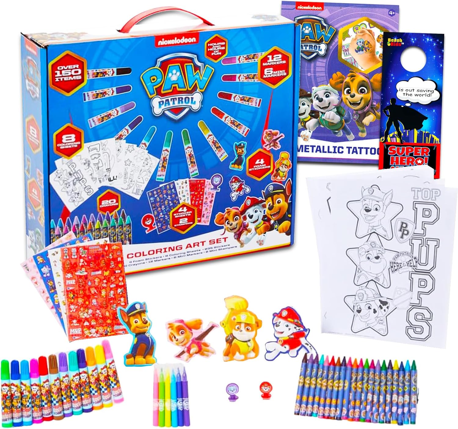 Ja-Ru Paw Patrol Paint Pup Set