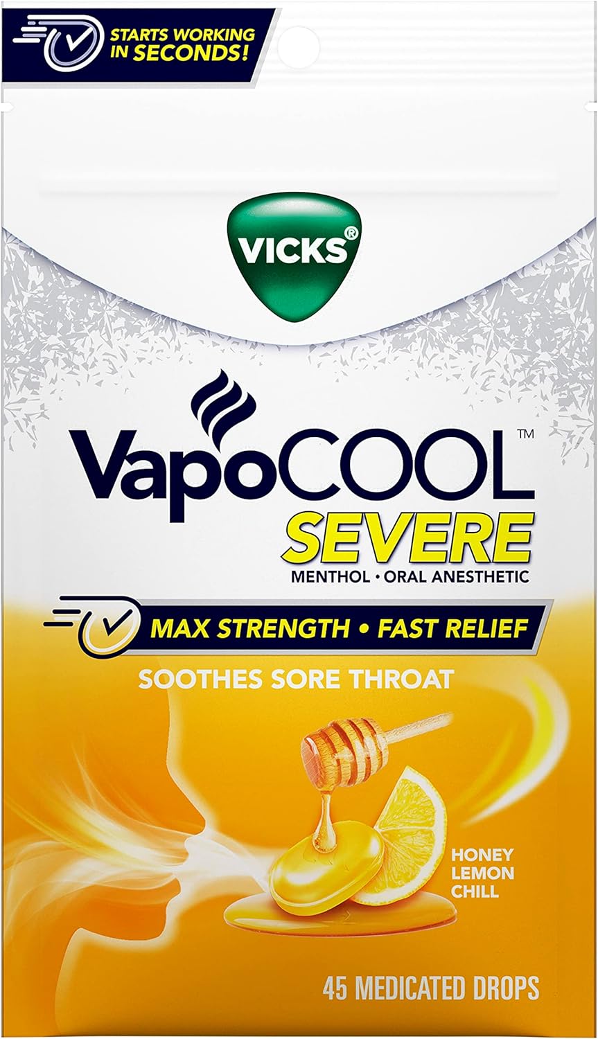 VICKS VAPOCOOL SEVERE ICY MINT DRP 30CT
