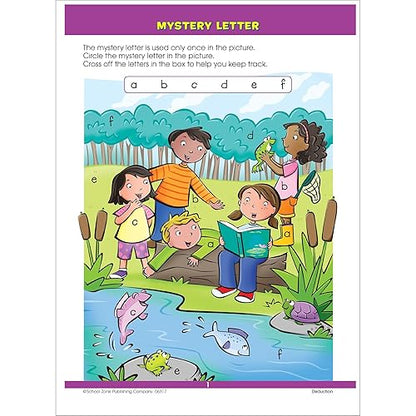 School Zone Beginning Reading Grades 1-2 Workbook