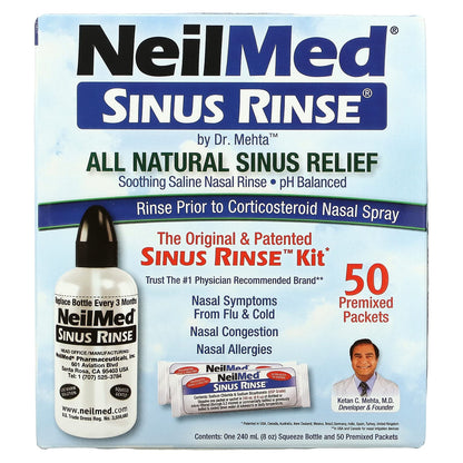 SINUS RINSE PK W/BTL 50