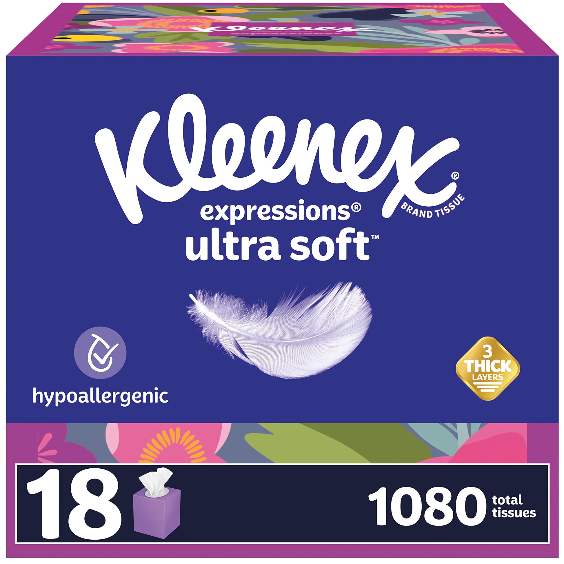 KLEENEX FACIAL TISSUE 360 STH LTN