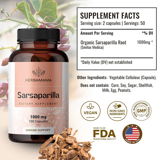 HERB PHARM SARSAPARILLA (SMILAX)