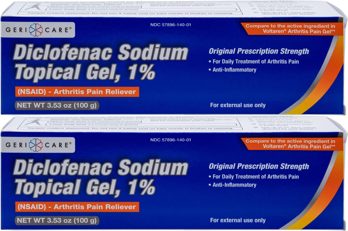 DICLOFENAC SODIUM 1% GEL 100 GM GERI