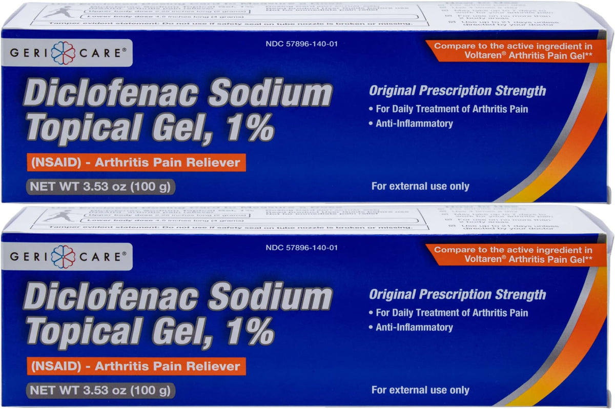 DICLOFENAC SODIUM 1% GEL 100 GM GERI