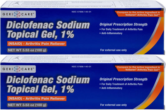 DICLOFENAC SODIUM 1% GEL 100 GM GERI