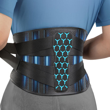 BACK BRACE W/POWER STPS O/S