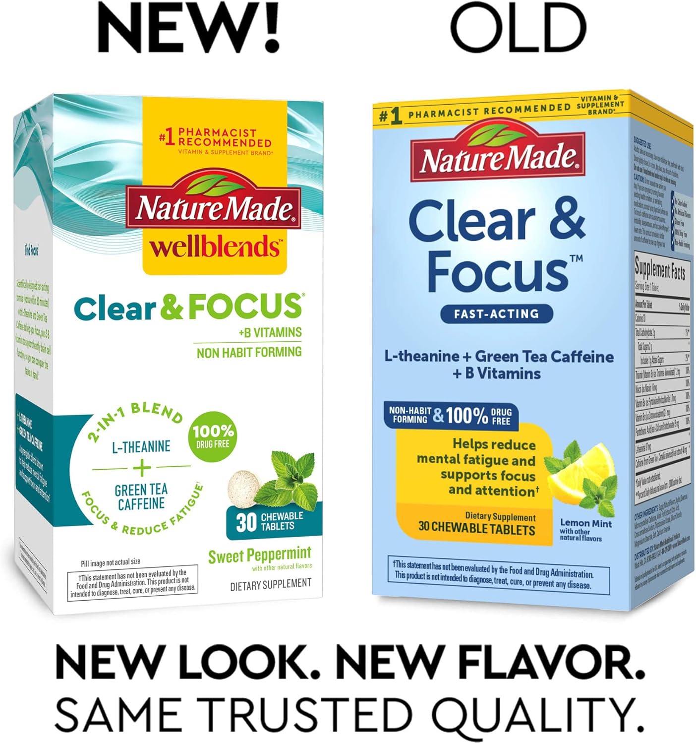 WELLBLENDS CLEAR FOCUS CHW TAB 30CT NMD