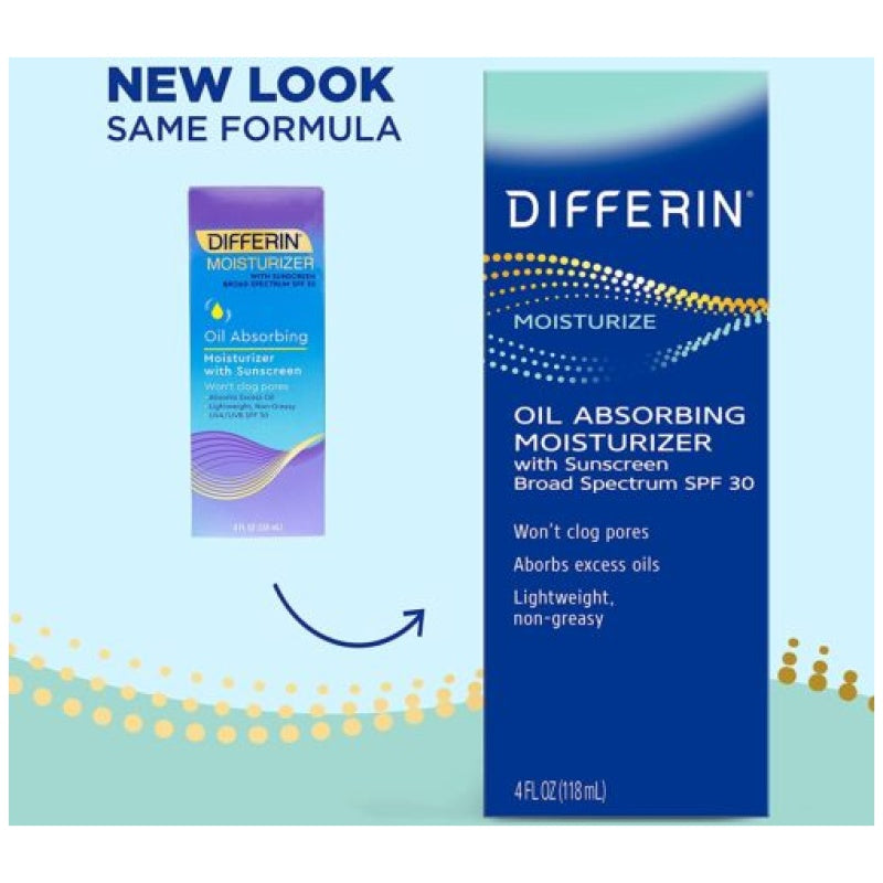 Differin Moisturizer With Sunscreen Spf#30 4oz