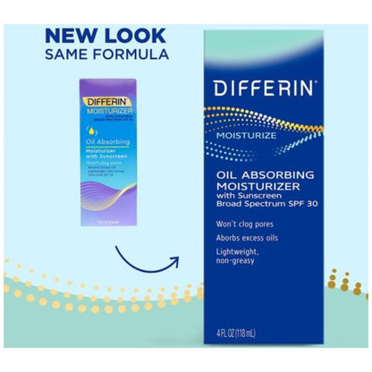 Differin Moisturizer With Sunscreen Spf#30 4oz