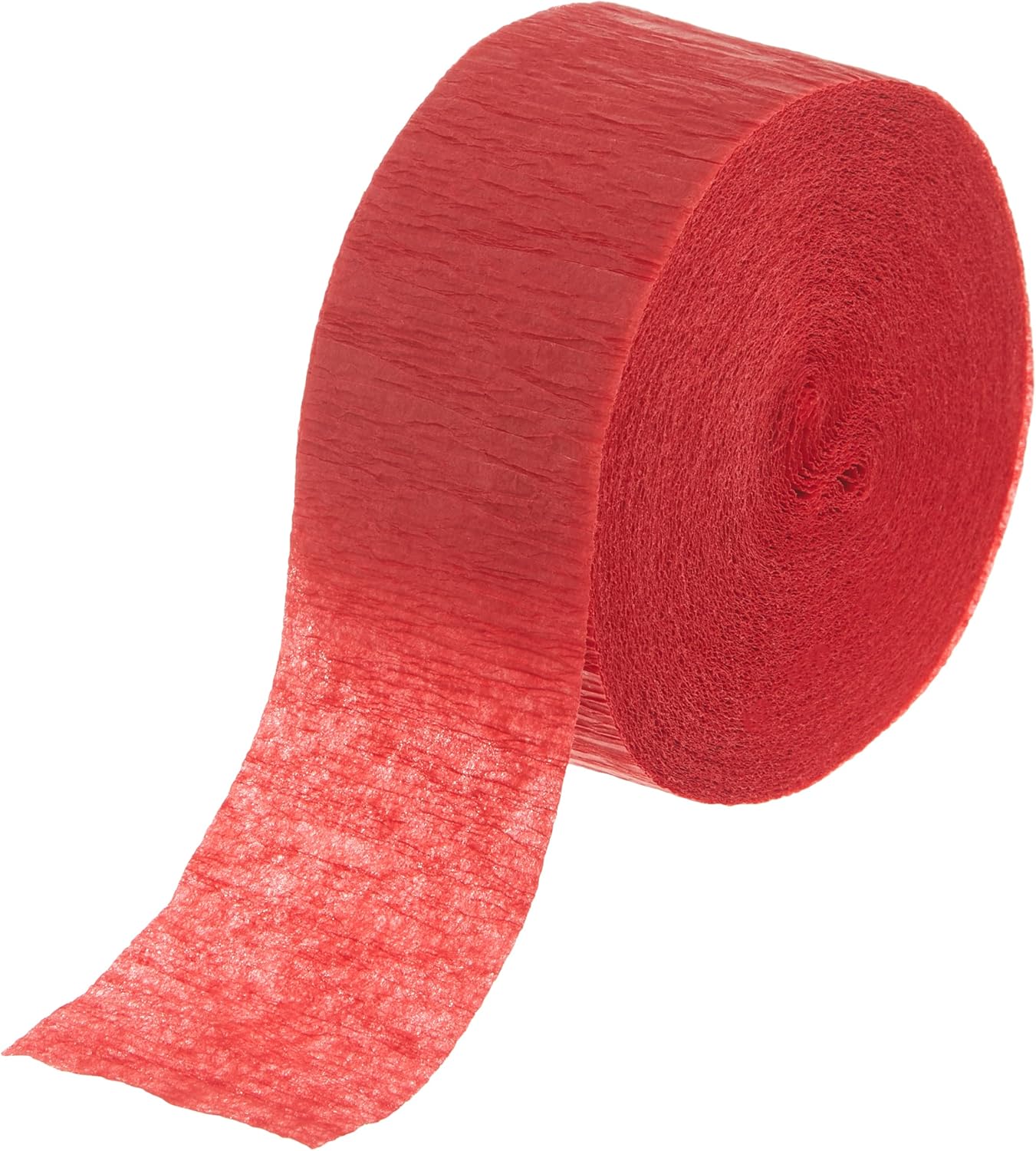 CREPE STREAMERS RED 81 FT