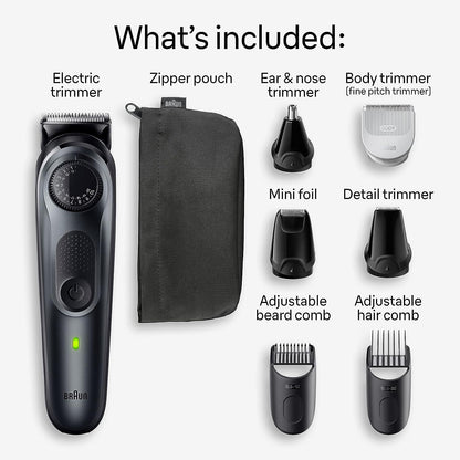 Braun Trimmer All-In-One 5 (9-In-1) Kit 40 Settings