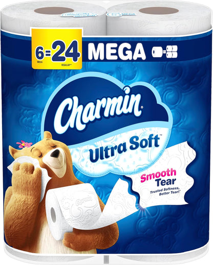 CHARMIN ULTRA SOFT 4X6 MG RL