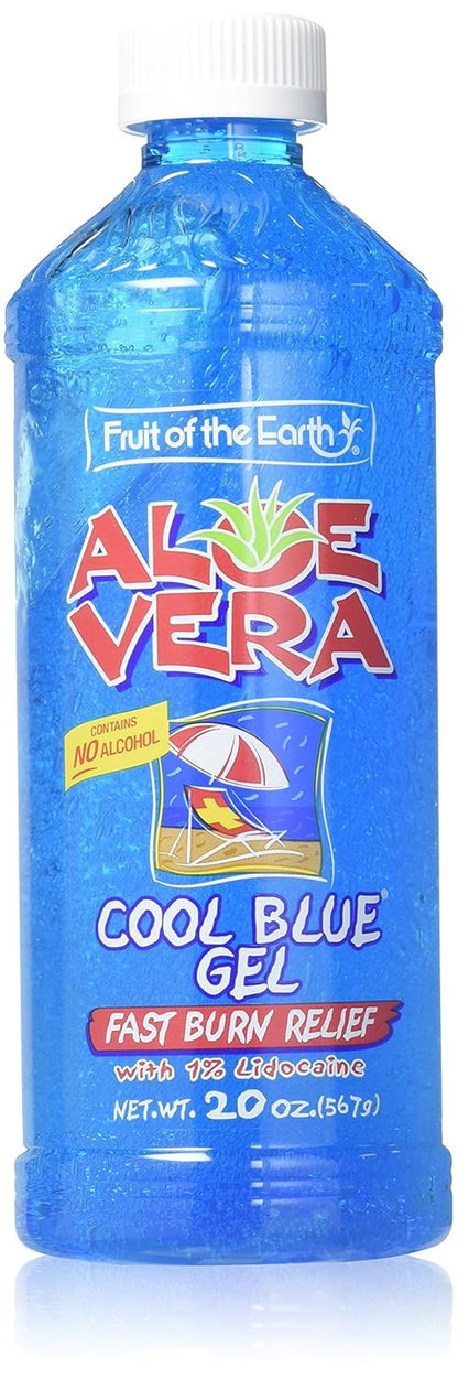 ALOE VERA GL 20OZ COOL BLUE