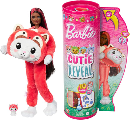 Barbie Mini BarbieLand Cutie Reveal Doll and Pet - Assorted