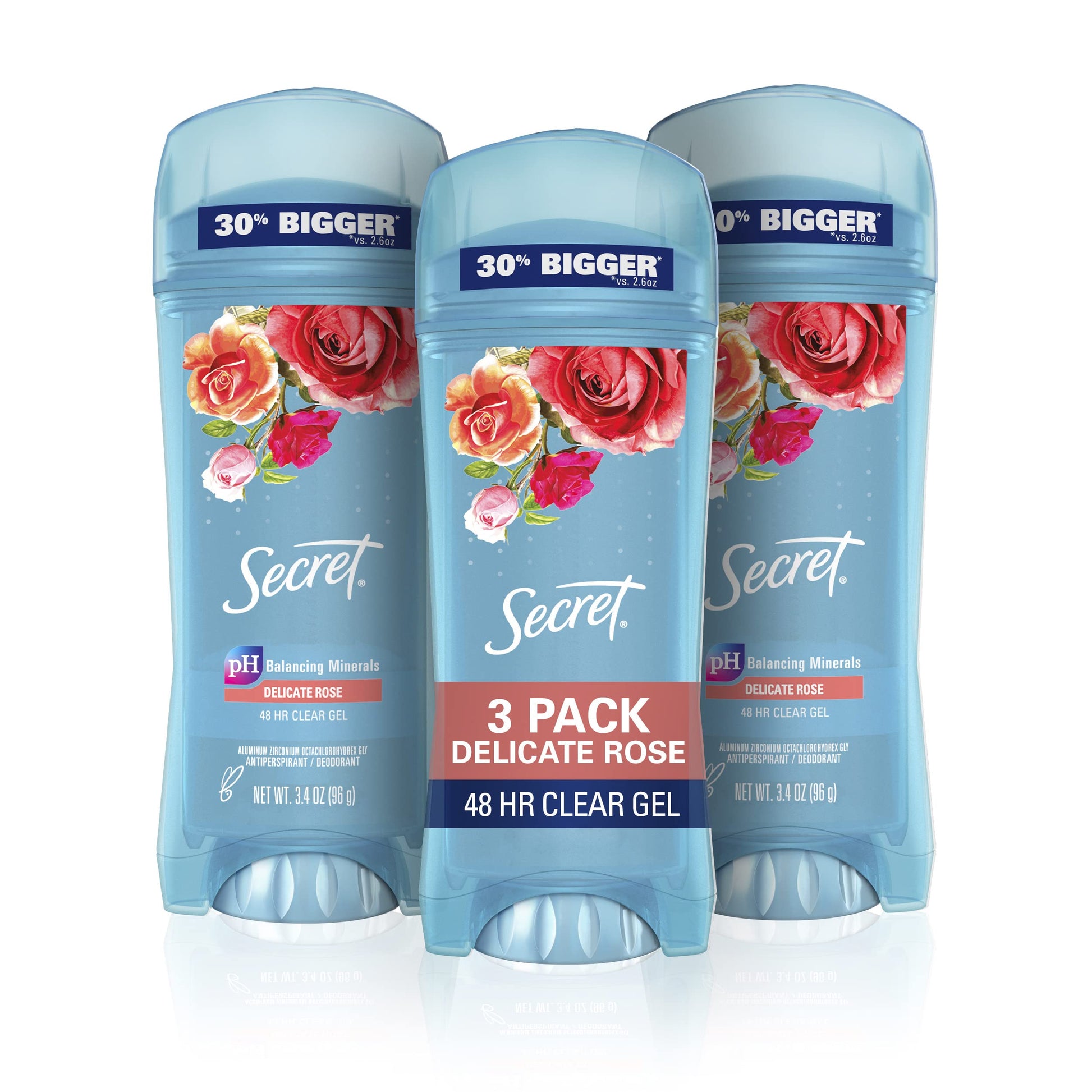 SECRET CLRGEL DELICATE ROSE3.4Z
