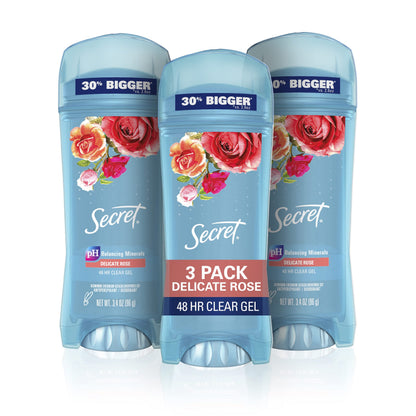 SECRET CLRGEL DELICATE ROSE3.4Z