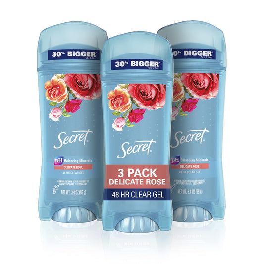 SECRET CLRGEL DELICATE ROSE3.4Z