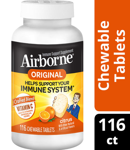 AIRBORNE IMMUNE SUPPORT GUMMY 42CT