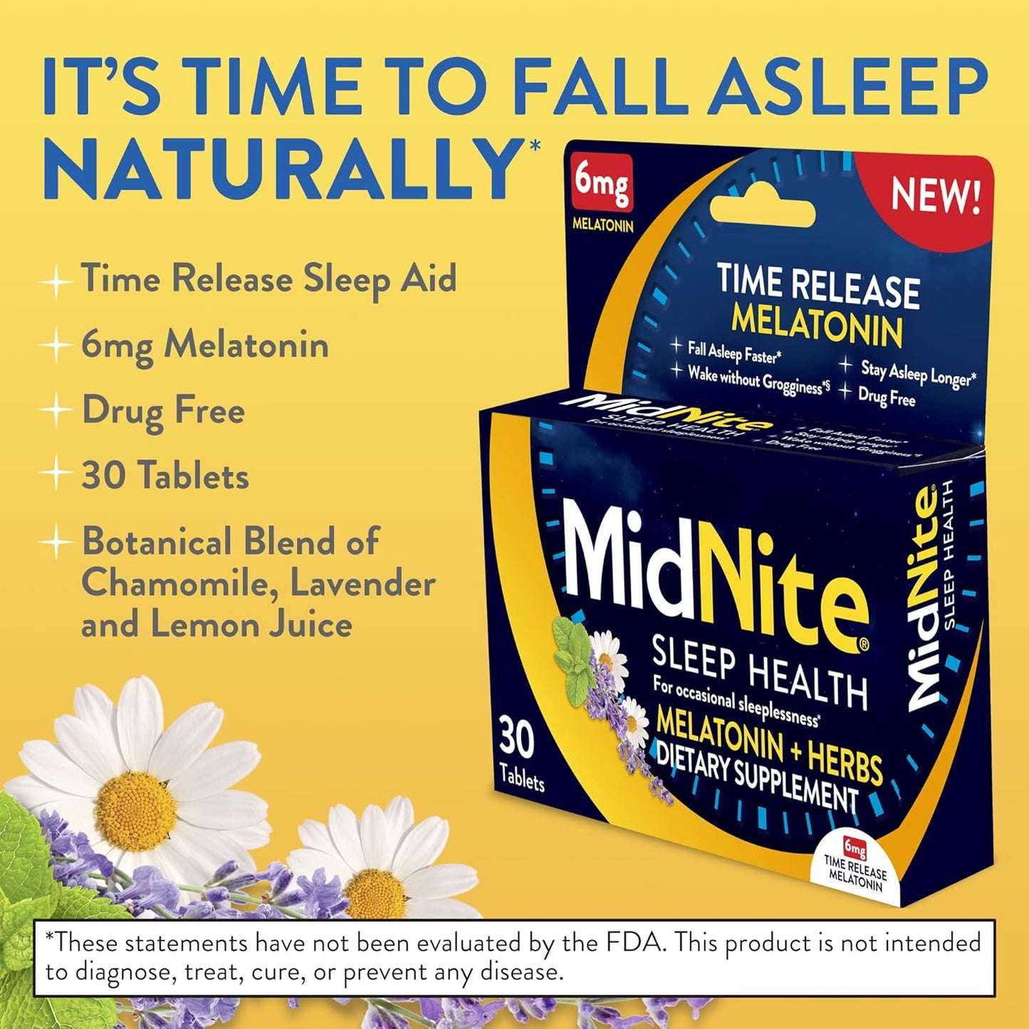MIDNITE MELATONIN CW 30 QM CHY