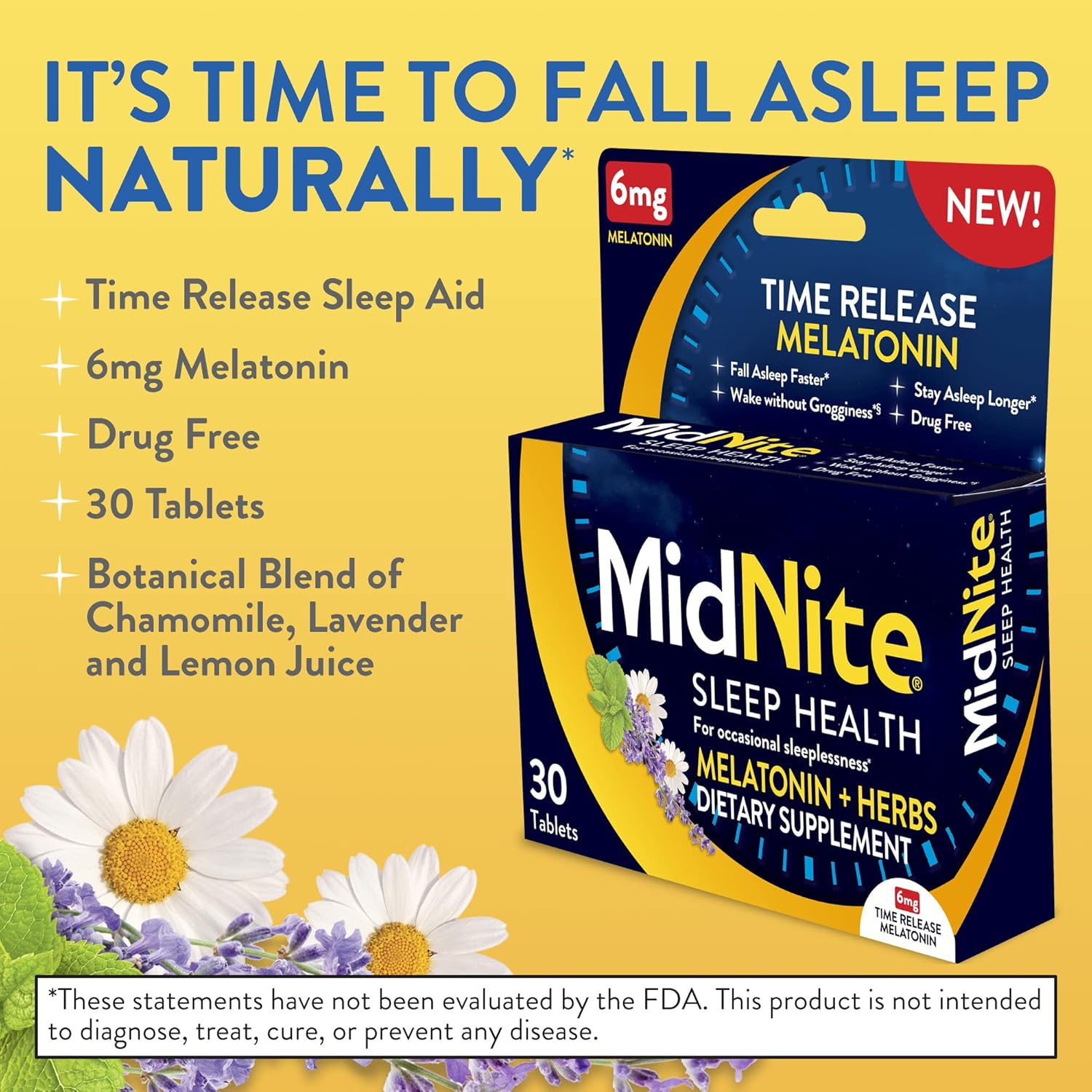 MIDNITE MELATONIN CW 30 QM CHY