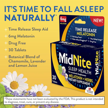 MIDNITE MELATONIN CW 30 QM CHY