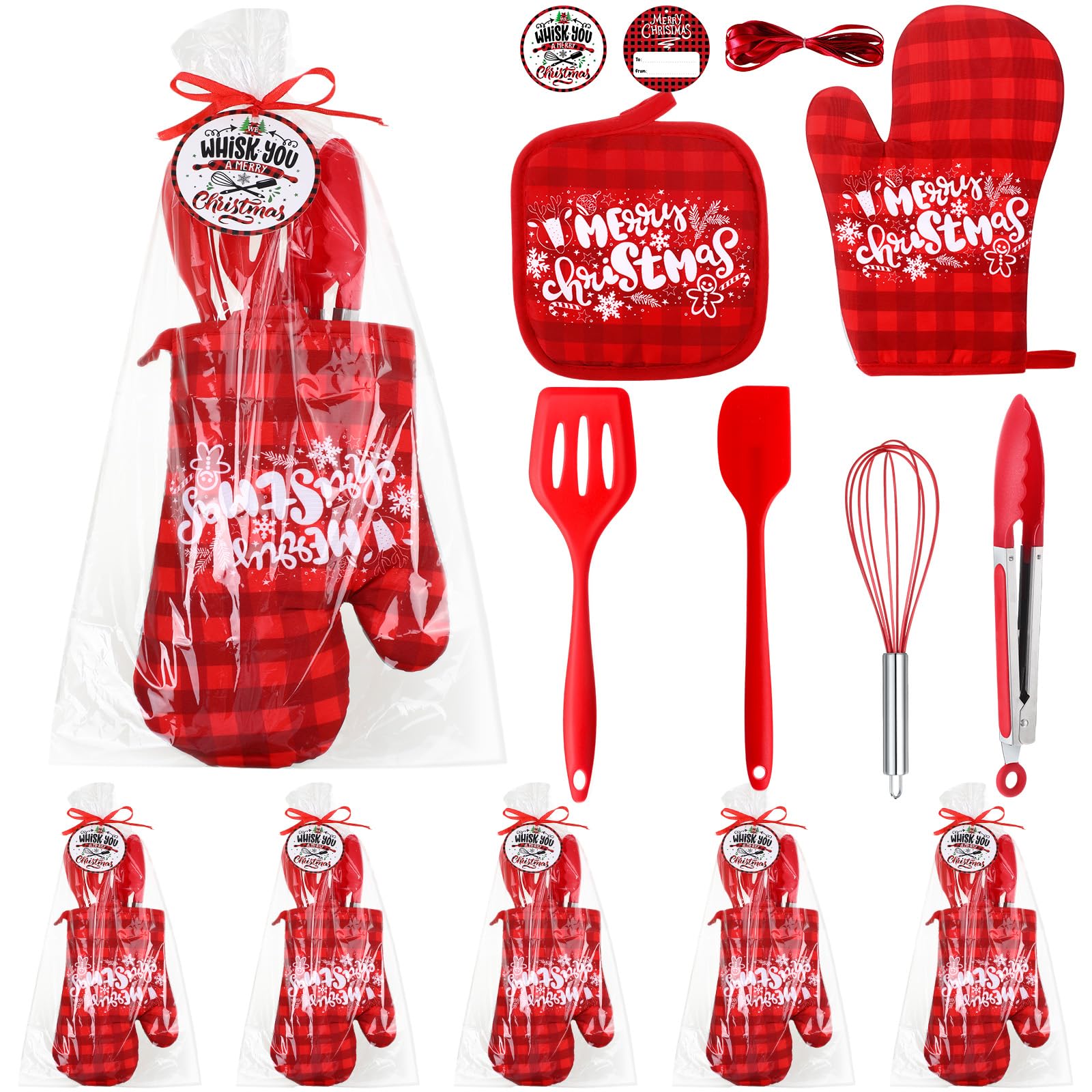 MUkitchen Christmas Cookies Oven Mitt