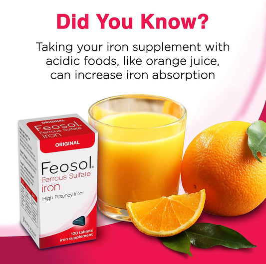 FEOSOL IRON TB 65MG 120 ORIG