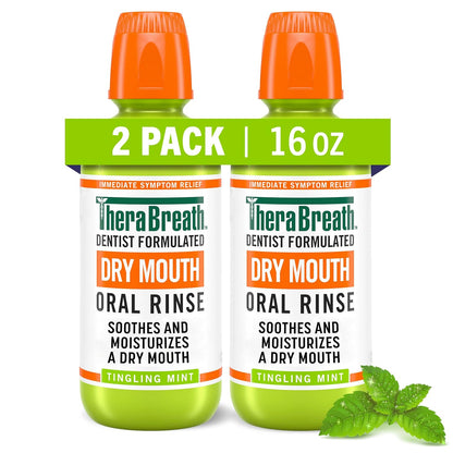 THERABREATH DRY MOUTH RNSE MINT 16 OZ