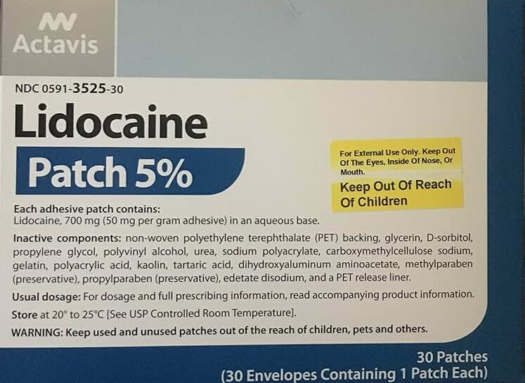 LIDOCAINE AP 5% 30