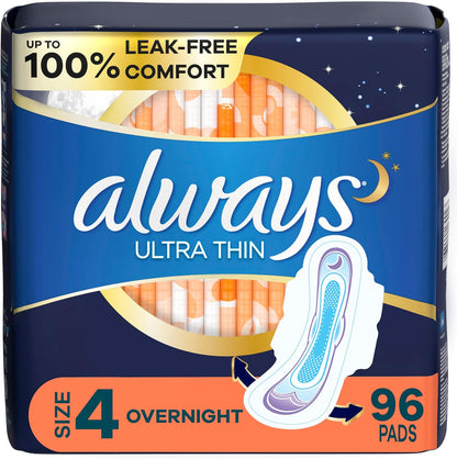 ALWAYS ULTRA THN LNG SPR PAD 4X24CT