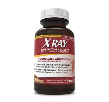 XRAY MULTIVIT ADT TB 90 W/GNSN