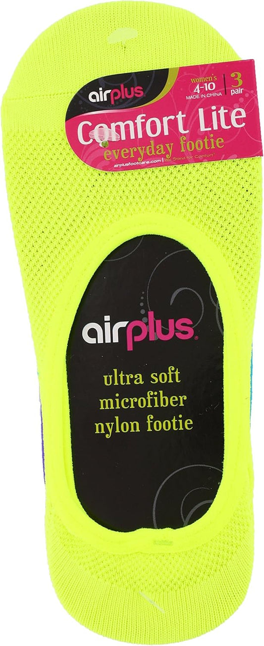 airplus Coolmax Men's All Sport Socks - White, 3 pairs