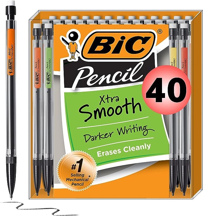 BiC Xtra Smooth Mechanical Pencil, 10 count