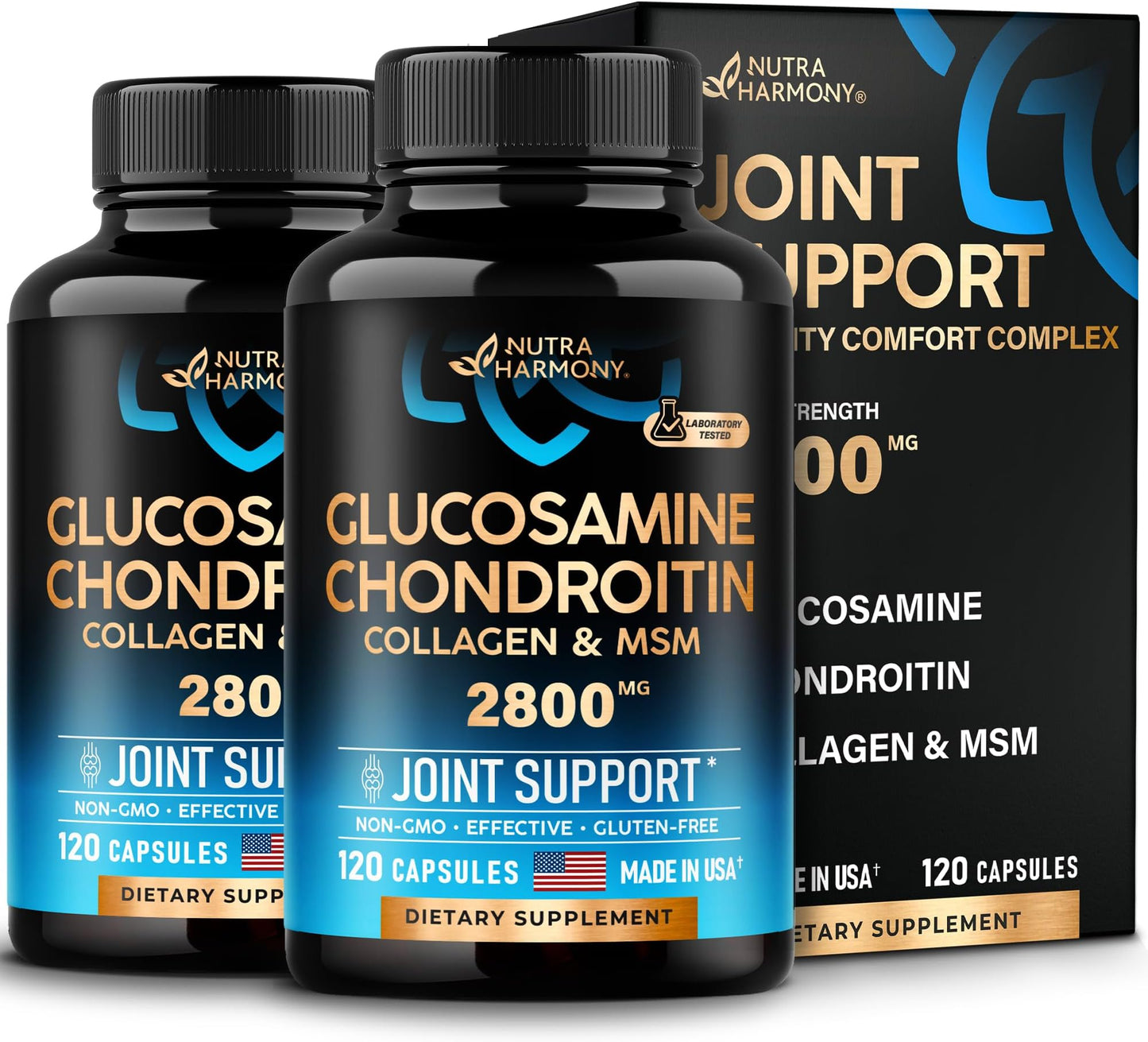 LDR GLUCOSAM/CHON TB 160 MSM CPLT