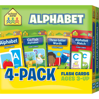 School Zone Alphabet Match Flash Cards