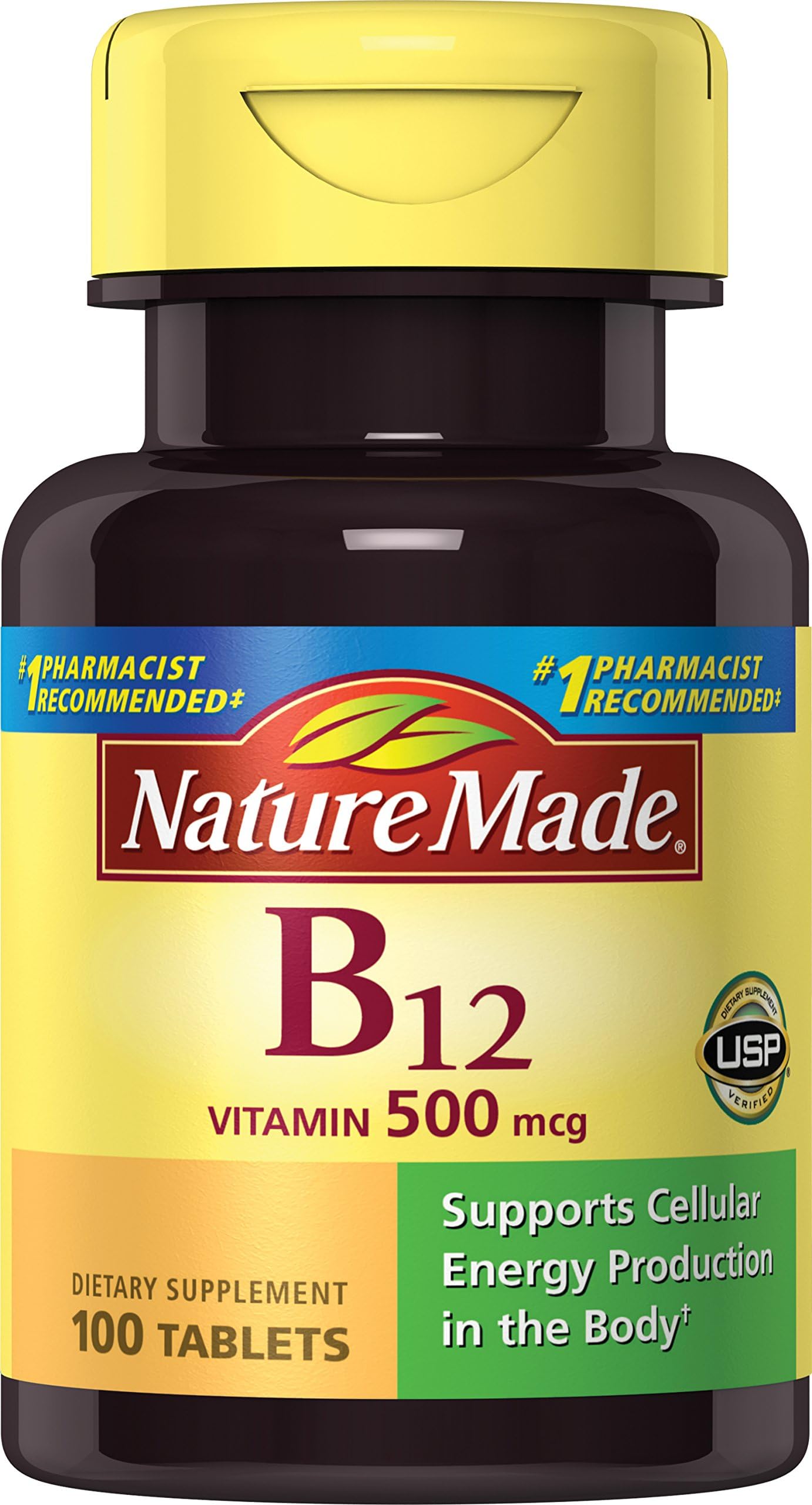 VIT B12 500MCG TABLET 100CT NAT MADE
