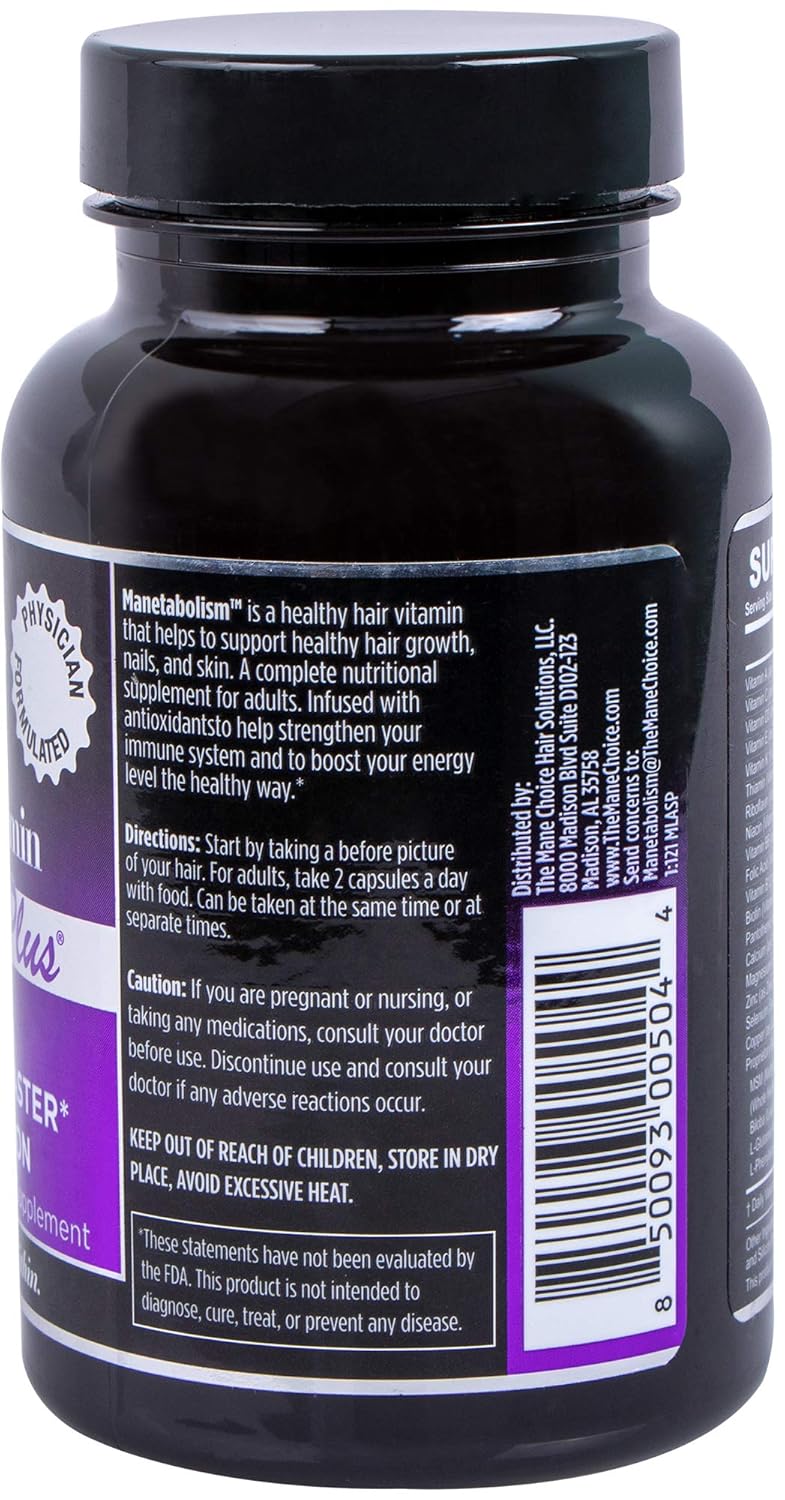 MANE CHOICE MANETABOLISM PLUS