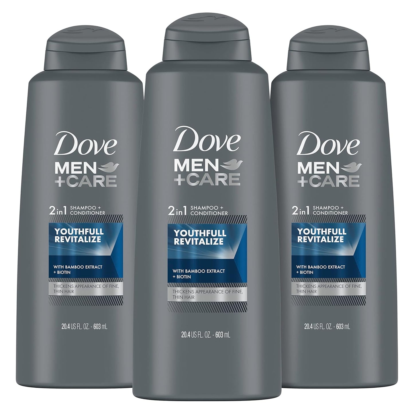 DOVE MEN+CARE 2N1 SH 12OZ FRS CLN